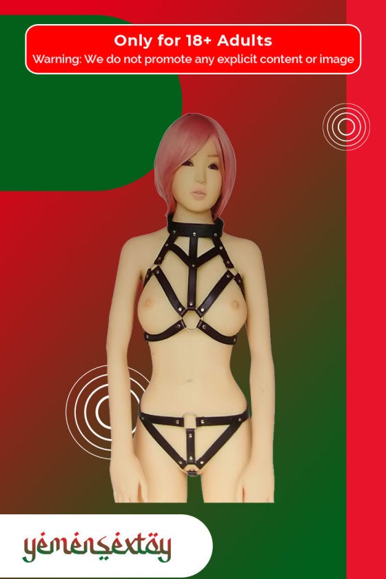 Sexy Leather Bondage Strap-Style String Body Harness BDSM-024