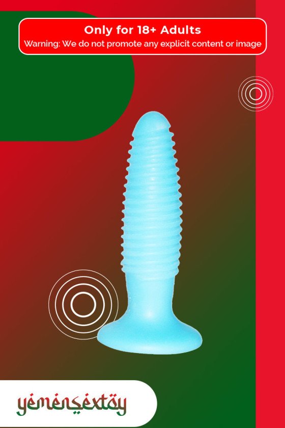 Ribbed Fat Anal Dildo AD-010