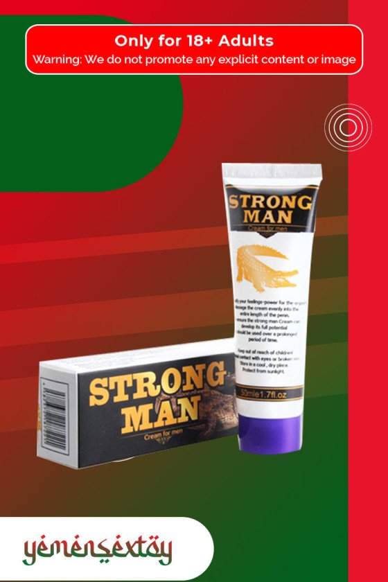 Strong Man XXL Big Dick Penis Enlargement Cream PEC-008