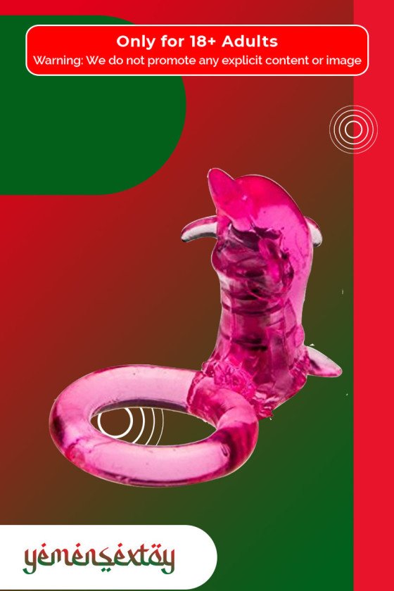 Dolphin Cock Ring Vibrator CR-005