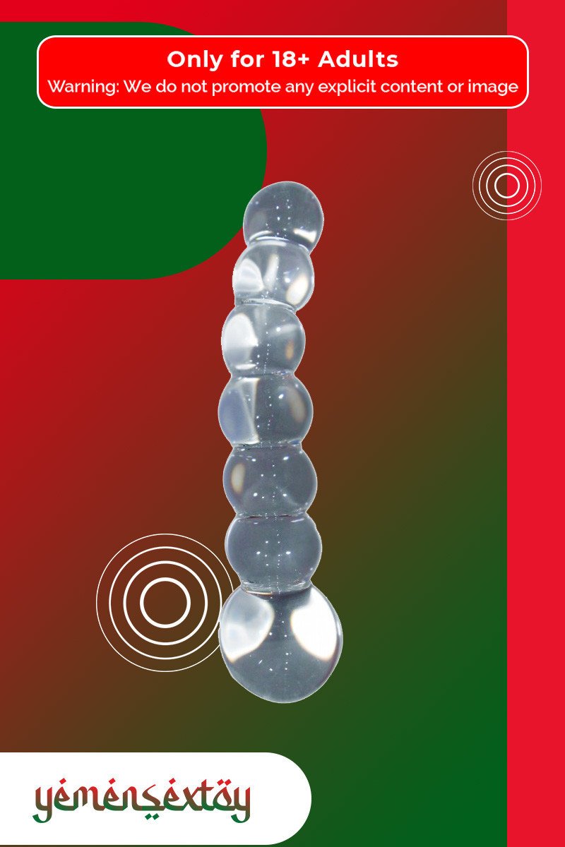 Ultra Beaded Crystal Glass dildo GD-008