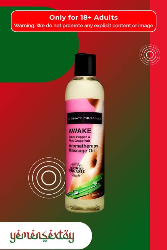 AWAKE AROMATHERAPY MASSAGE OIL - Black Pepper 120ml CGS-015