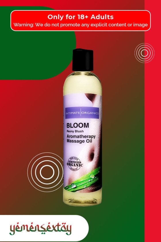 BLOOM AROMATHERAPY MASSAGE OIL - Peony Blush 120ml CGS-016